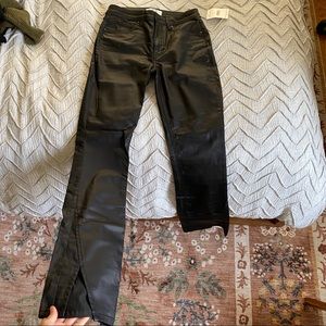 Free people leather pants